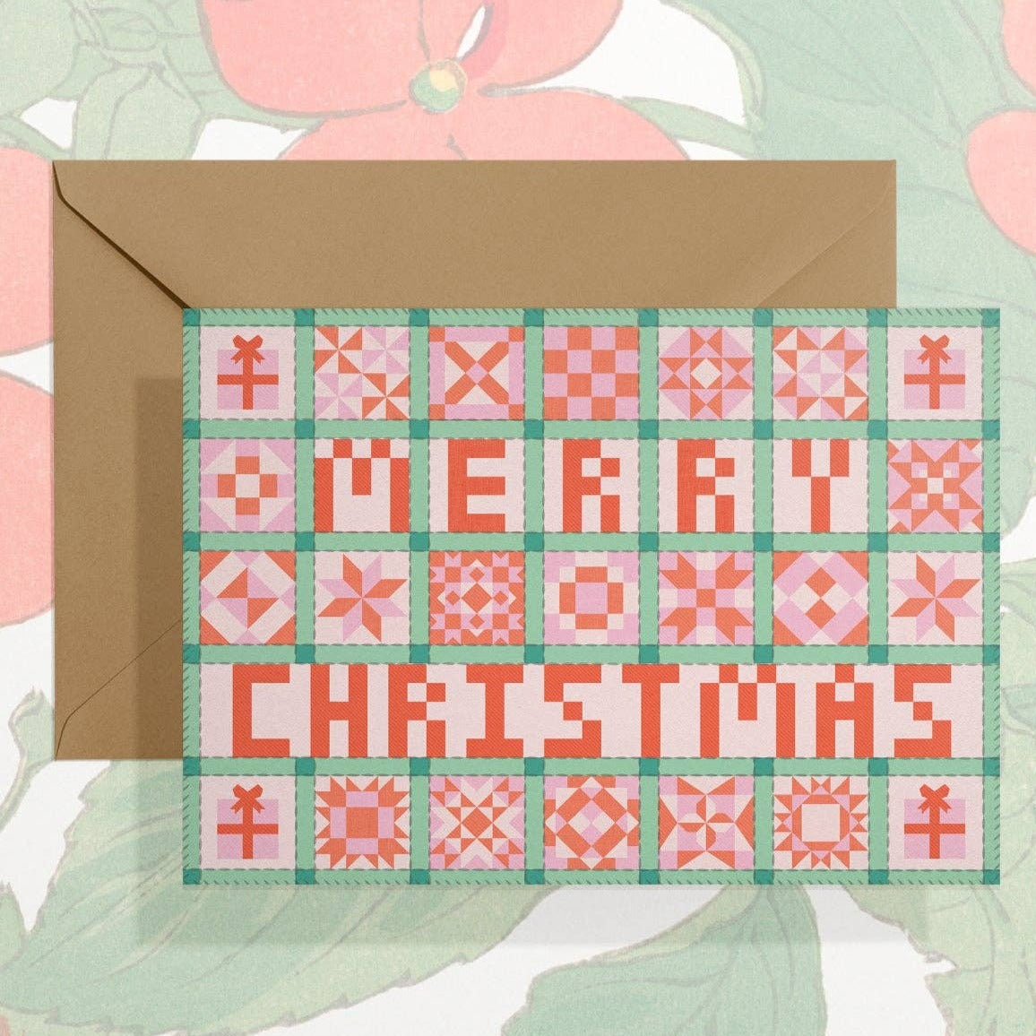 Merry Christmas Quilt Card