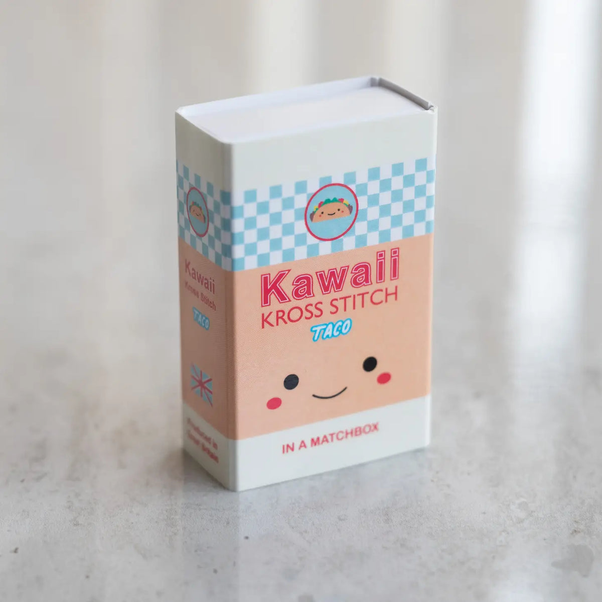 Taco | Kawaii Kross Stitch in a Matchbox