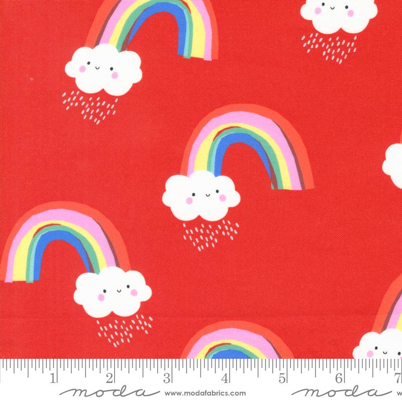 Rainbows in Rose | Whatever The Weather | Paper + Cloth | Moda