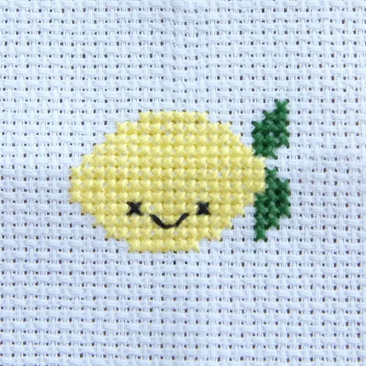 Lemon | Kawaii Kross Stitch in a Matchbox
