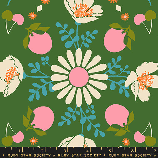 Poppy Garden in Sarah Green | Juicy | Melody Miller | Ruby Star Society