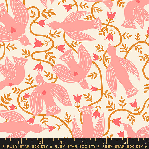 Hummingbirds in Natural | Endpaper | Jen Hewett | Ruby Star Society