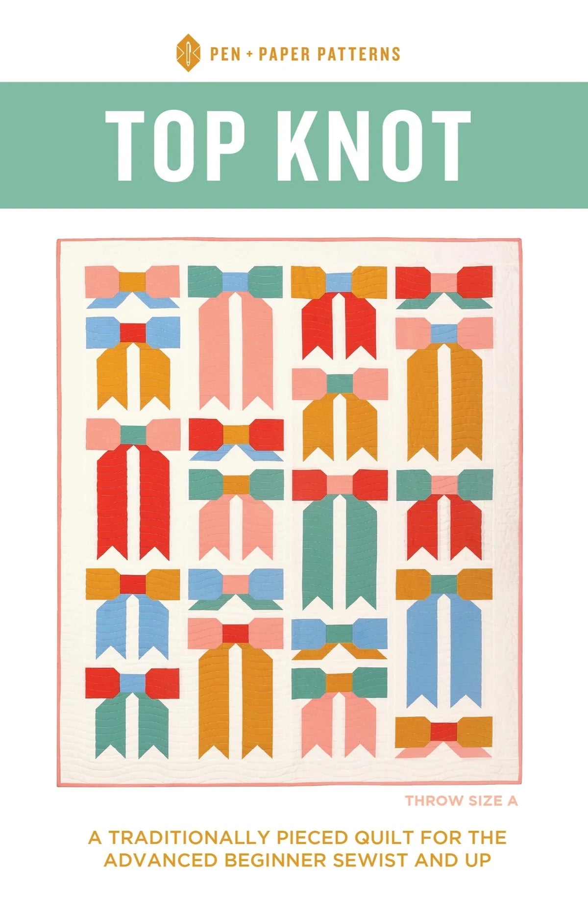 Top Knot Quilt Pattern | Pen + Paper Patterns