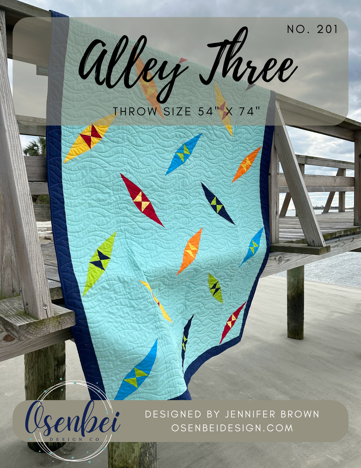 Alley Three Quilt Pattern | Osenbei Design