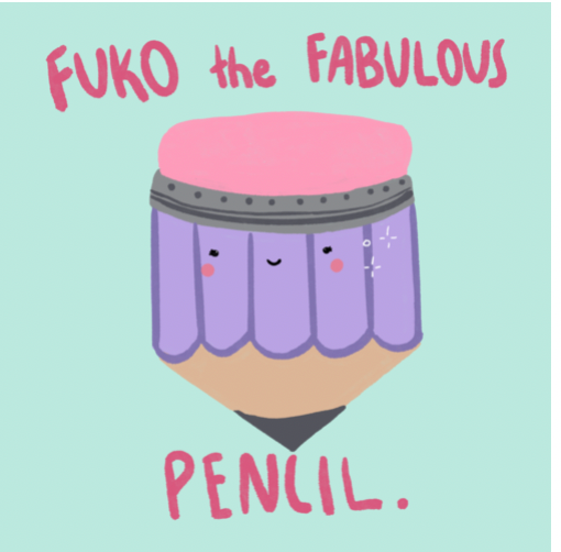 Fuko the Fabulous Pencil | Heron Hill Stitch Co.