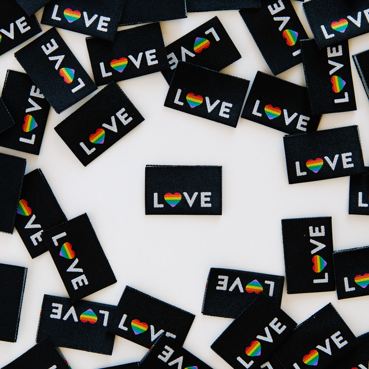 Love Pride Sew-In Labels| Sarah Hearts