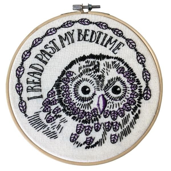 Night Owl Embroidery Kit  |  Hook, Line &amp; Tinker