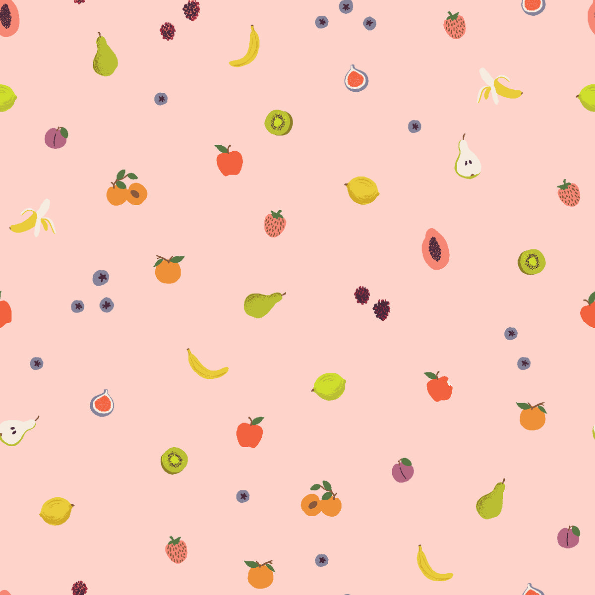 Fruit Orchard in Blush | Orchard | Rifle Paper Co. | Cotton + Steel