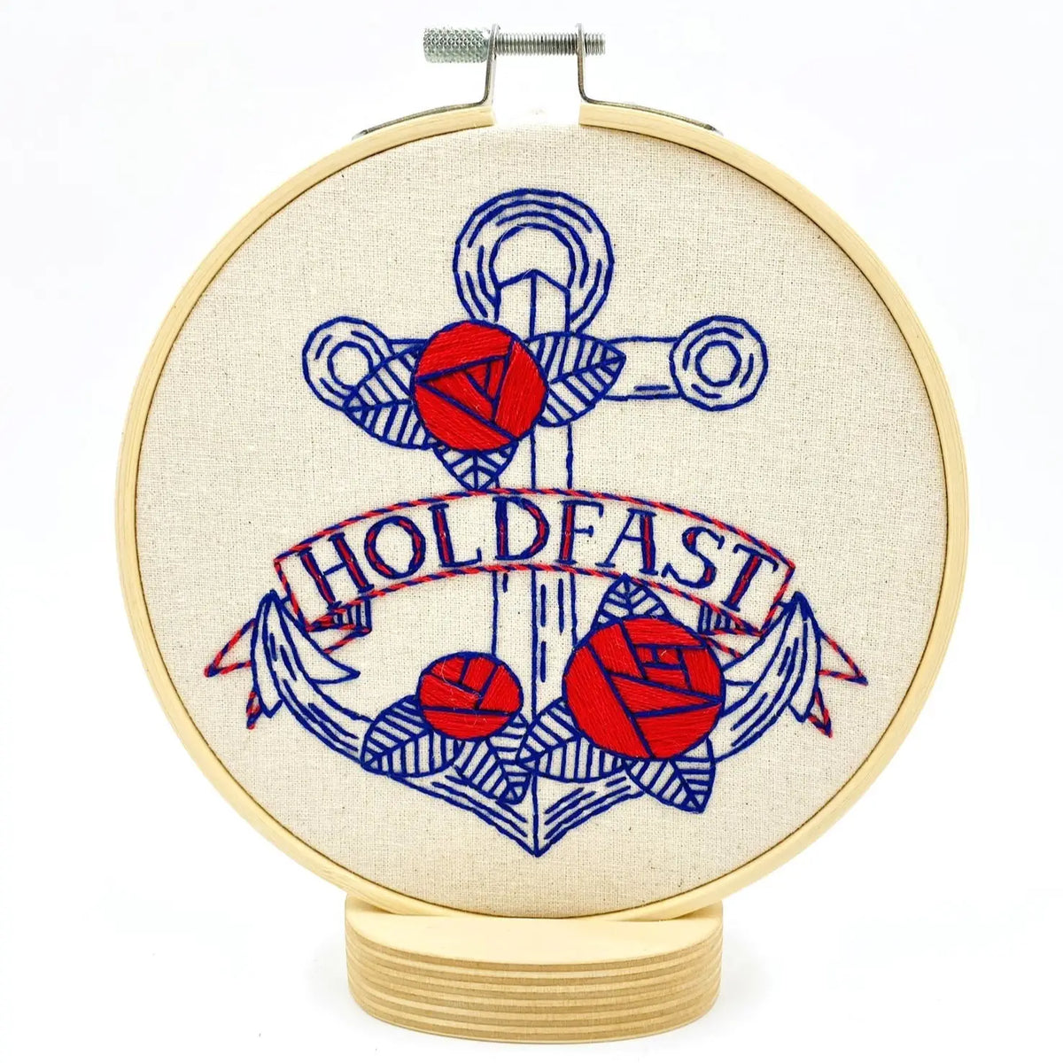 Holdfast Embroidery Kit  |  Hook, Line &amp; Tinker