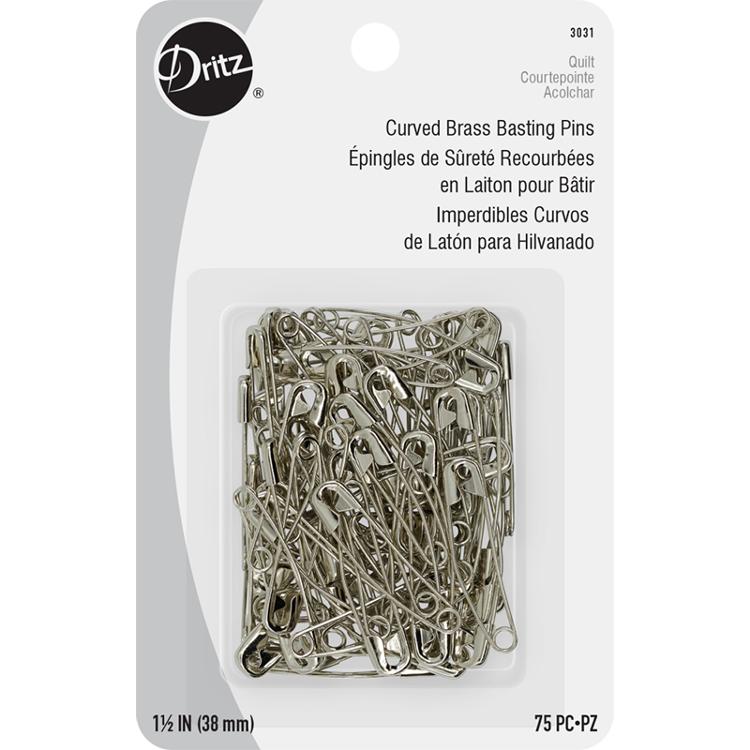 75 Curved Basting Pins | Dritz