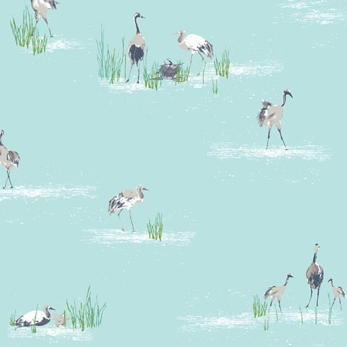 Wandering Cranes | Floralish | AGF Studios