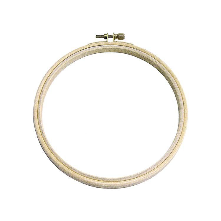 7 Round Embroidery Hoops