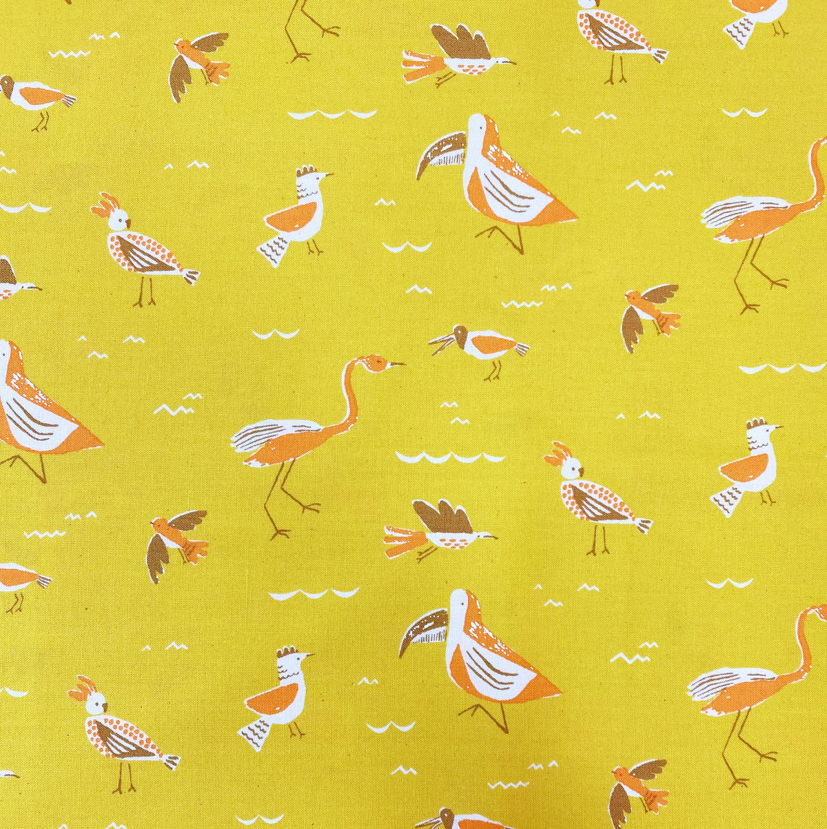 Sea Birds Sunshine | Yucatan | Moda Fabrics