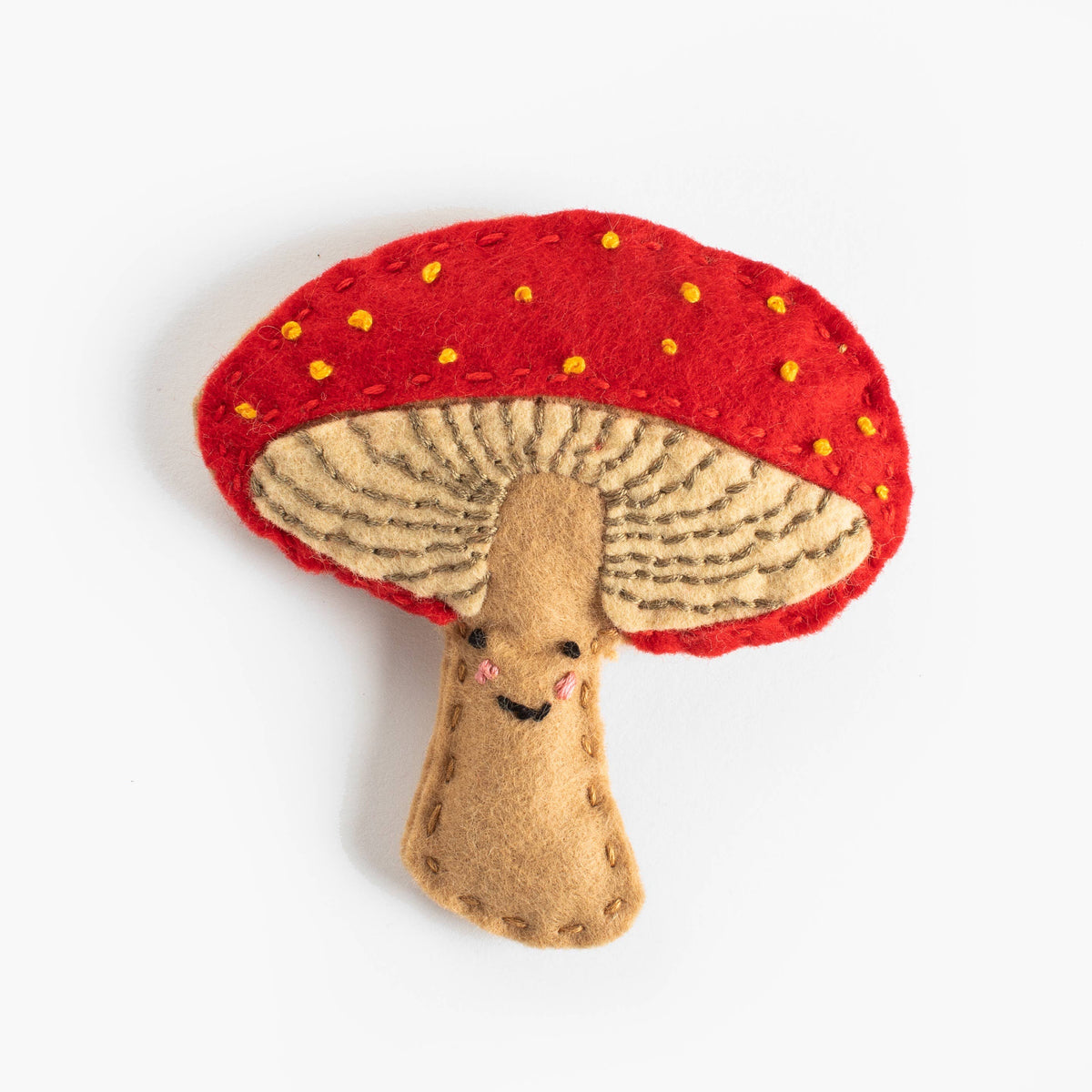 Marta the Marvelous Mushroom Kit | Heron Hill Stitch Co.