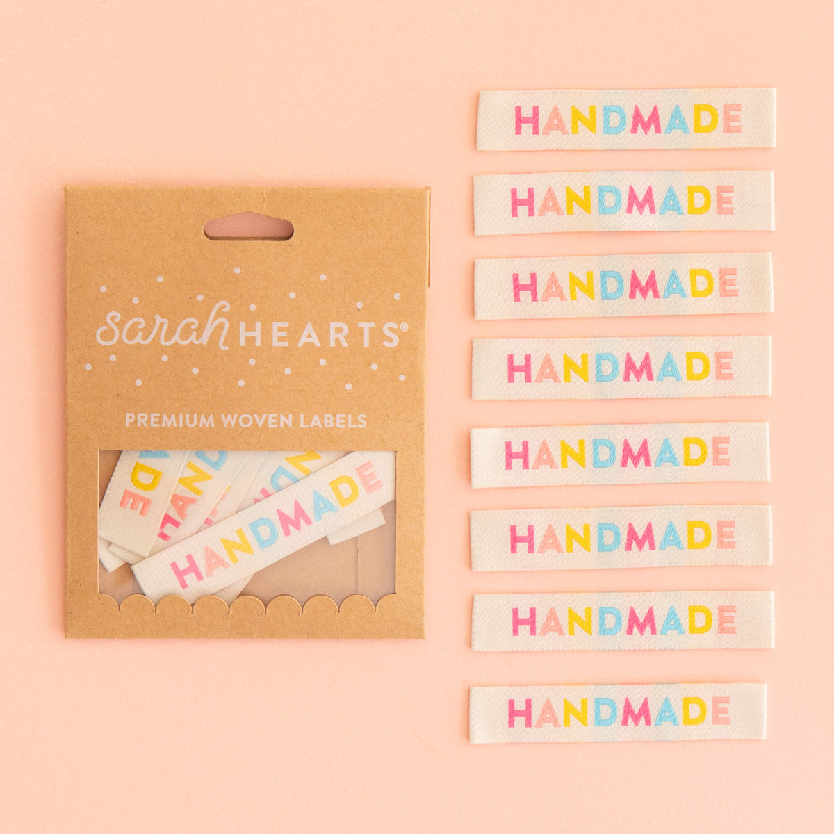 &quot;Handmade&quot; Sewing Labels | Sarah Hearts