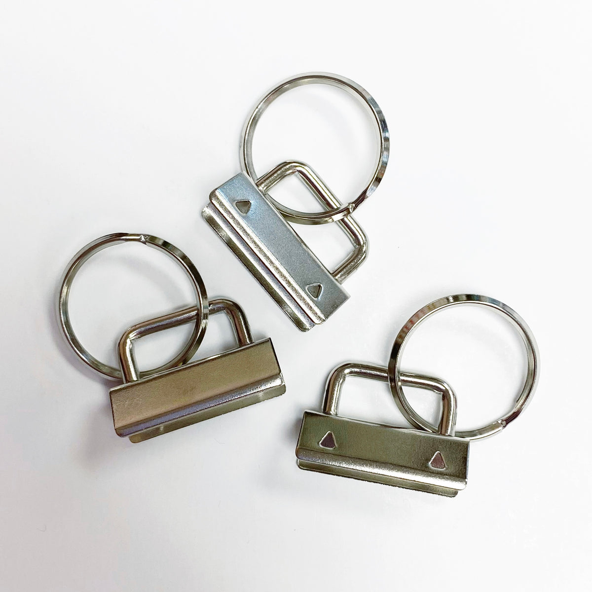 Metal Keychain Clasp 1.25” (pack of 10)